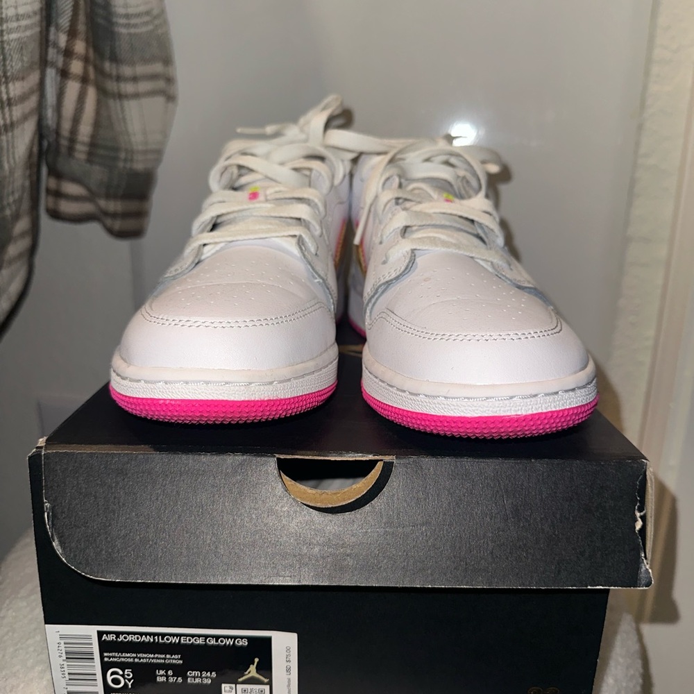 Air Jordan Low Edge Glow Sneakers